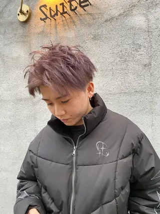 カラー メンズ men's　パーマ/ ⭐️Tenshinのヘアスタイル