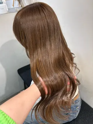 セミロング ダブルカラー/寒色 カラー/リリカ🦕のヘアスタイル