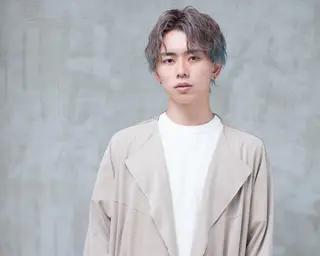 ショート カラー メンズ ill副店長 立和田純也のヘアスタイル