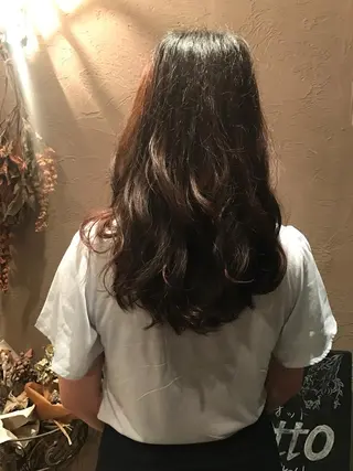 セミロング パーマ くるくるパーマ aikoのヘアスタイル