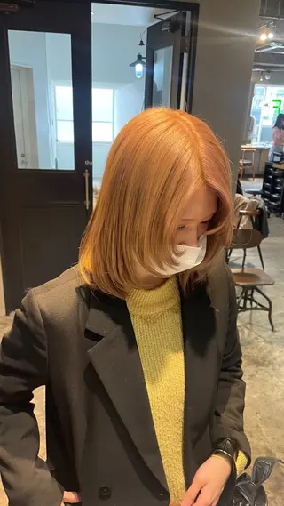 ショート カラー 門脇 愛未のヘアスタイル