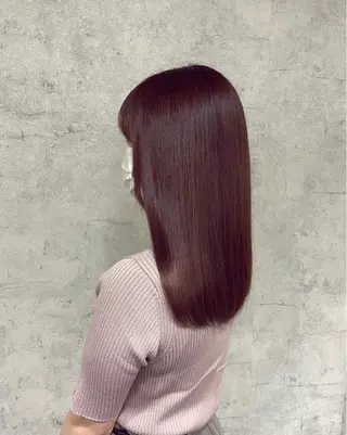 ロング カラー 唐澤 千尋のヘアスタイル