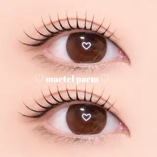 マツエク・マツパ ♡ memelu 近鉄奈良 ♡のマツエク・マツパデザイン