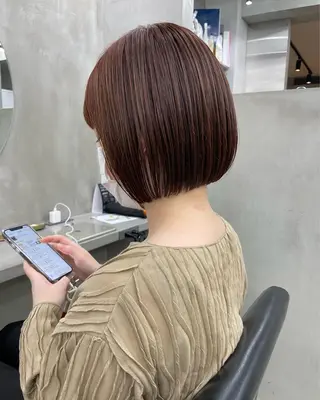 ショート カラー 華 /ショート/ボブのヘアスタイル