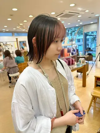 ショート カラー Gardenhair 小笠原 篤矢のヘアスタイル