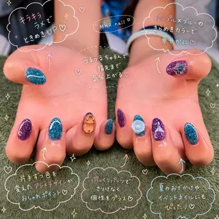 ネイル MHR nailのネイルデザイン