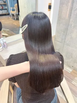 ロング 櫻坂ヘアメ美容師 すず花🌸のヘアスタイル