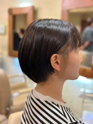 ショート 冨士 美織のヘアスタイル