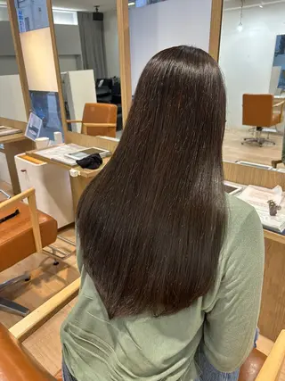 ロング 【金山】カット モデル/小西 サラのヘアスタイル