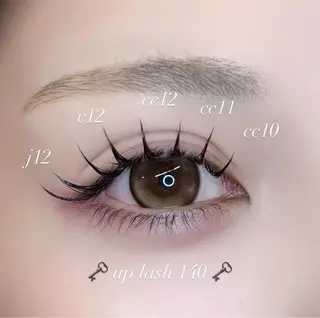 マツエク・マツパ UNPLAN MOMOのマツエク・マツパデザイン