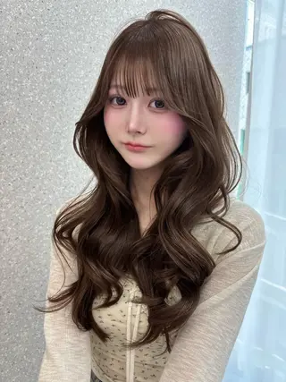 カラー ロング 天神美容室 🎀hinaのヘアスタイル