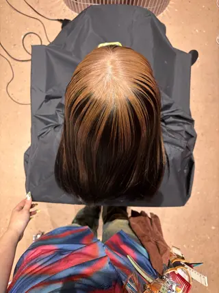 ミディアム cope'u 美雨のヘアスタイル