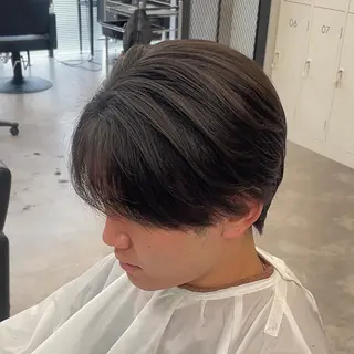 メンズ シャドウパーマ／骨格 矯正カット　トモキのヘアスタイル