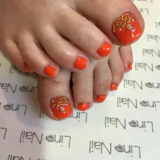 ショート ミディアム ロング カラー セミロング ネイル まつエク Lino Nail sekitomiのネイルデザイン