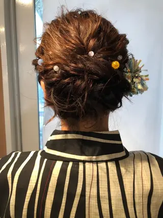 ヘアアレンジ 代表 土屋ヒロユキ ショートカットのヘアスタイル