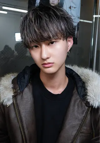カラー メンズ メンズヘア Hikaruのヘアスタイル