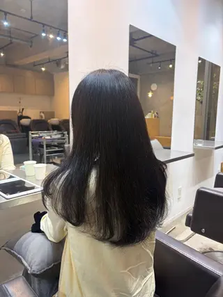 ロング カラー ヘアアレンジ 表参道/透明感カラー /nanakoのヘアスタイル