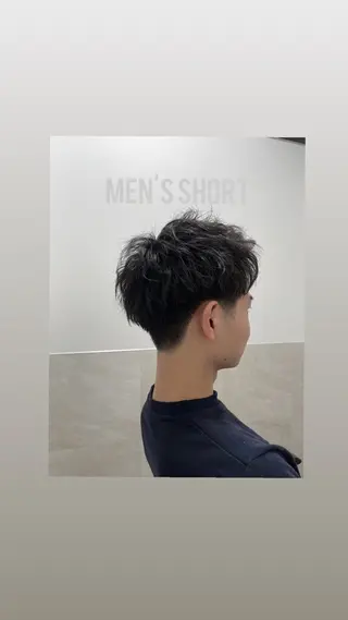 ショート BLEACH 🟥 PERM 天神🏆のヘアスタイル