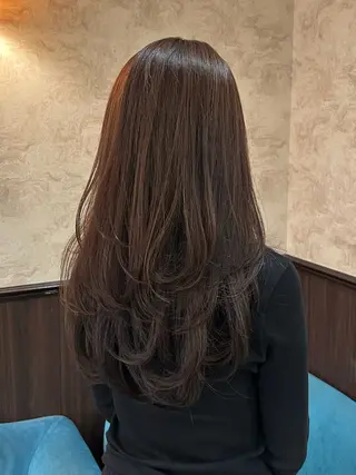ロング 🍒ハイレイヤー🍒 海外ヘア🍒Momoのヘアスタイル
