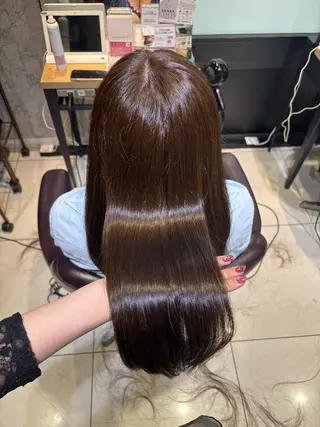 ロング カラー 透明感ダブルカラー/ レイヤー💕miyuのヘアスタイル