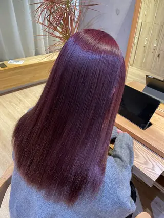ロング カラー たなか こころ🎀のヘアスタイル