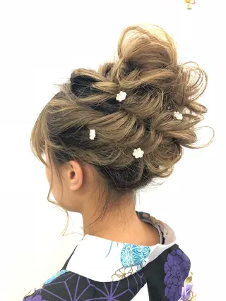ヘアアレンジ toyota umiのヘアスタイル