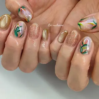 ネイル lei🌼 nailroomのネイルデザイン