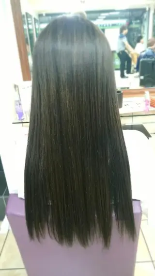 ロング カラー 田坂 真弓のヘアスタイル