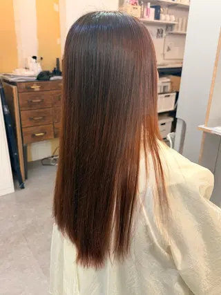 ロング carre hair 店長 中園 武士のヘアスタイル