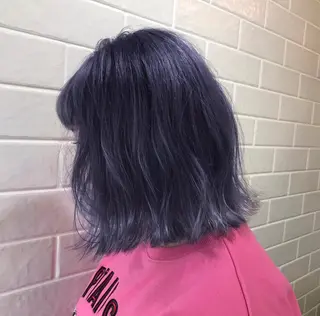ミディアム PINQ ピンクのヘアスタイル