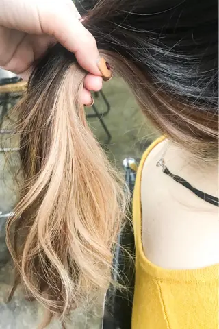 ロング 初めてでも失敗しない 透明感カラー Miiのヘアスタイル