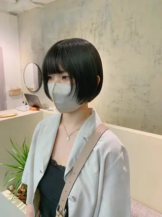 ショート yupi🐈⬛ レイヤー/パーマのヘアスタイル