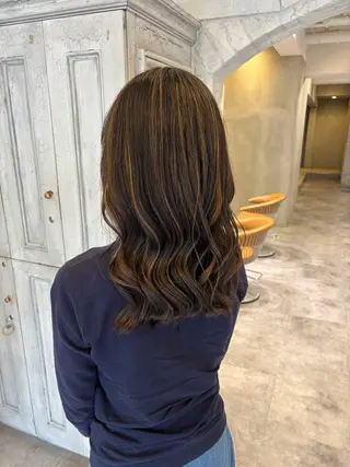 セミロング 似合わせ✨ 叶夢のヘアスタイル