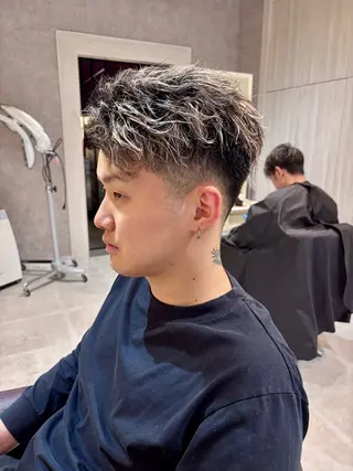 ショート カラー メンズ CAMUE代表 Masaのヘアスタイル