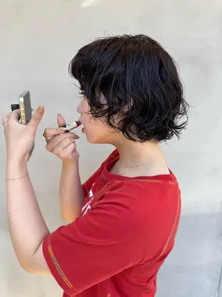 ミディアム ミヤザキ ソウマのヘアスタイル