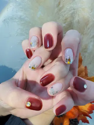ネイル OCEAN nail パラジェル　取扱い店のネイルデザイン