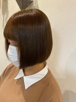 ショート パーマ 吉祥寺|くすみ× 透明感|kazutoのヘアスタイル