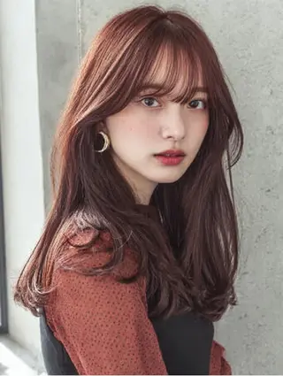 セミロング 生艶髪＆レイヤー🔔 渋谷お薦めNo.1✨のヘアスタイル