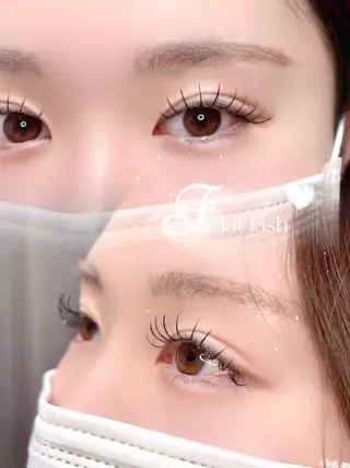 マツエク・マツパ REBYNA 見石店のマツエク・マツパデザイン