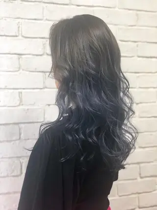 セミロング カラー welring hair salonのヘアスタイル
