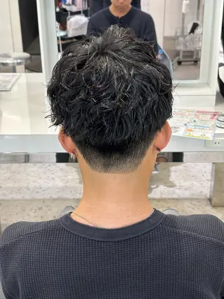 パーマ メンズ 山田 ひかりのヘアスタイル