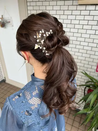 ヘアアレンジ 大人可愛いヘアメイク 💋🧚♀️しずかのその他イメージ