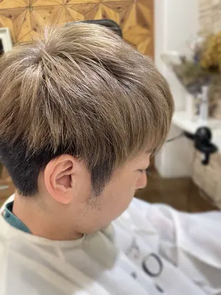 カラー メンズ 髪質改善ストレート 脱白髪染め yukaのヘアスタイル
