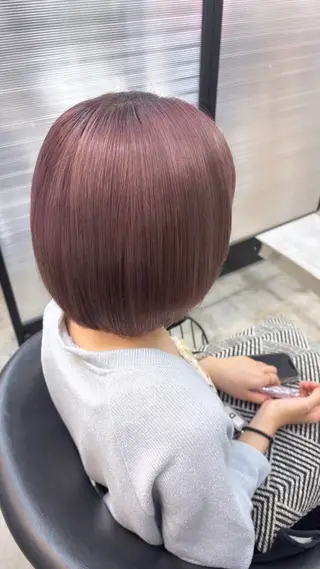 ショート カラー 🔮 艶感カラー 🔮鈴木 夢里のヘアスタイル