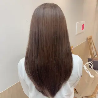 ロング レイヤー/ブリーチ/ 新宿/福元実希のヘアスタイル