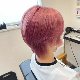 ショート 🫧艶髪/ブリーチ 🐳honami🫧のヘアスタイル