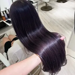 ロング カラー Parve Mix 森 美遥🩶のヘアスタイル
