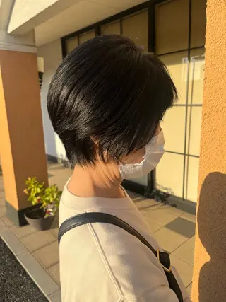 ショート 大橋 美紀 アルファカットヴィラのヘアスタイル