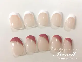ネイル ビジューバイアクイユ ネイルズ 東中野店のネイルデザイン