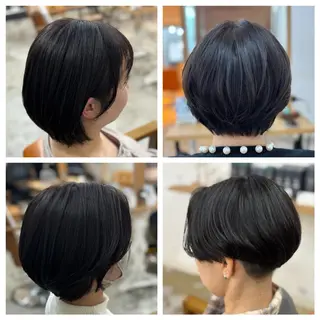 ショート 金子 千登のヘアスタイル
